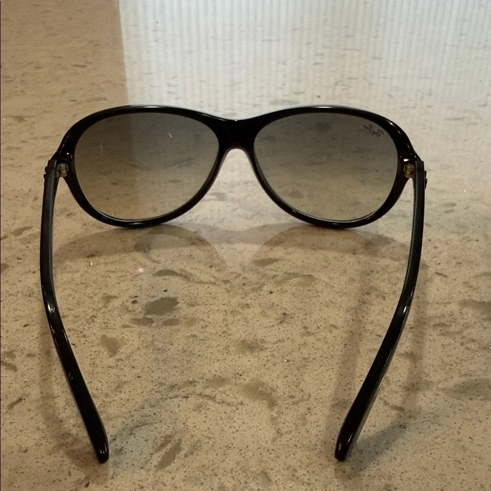 Ray-Ban Vintage Glossy Black Sunglasses